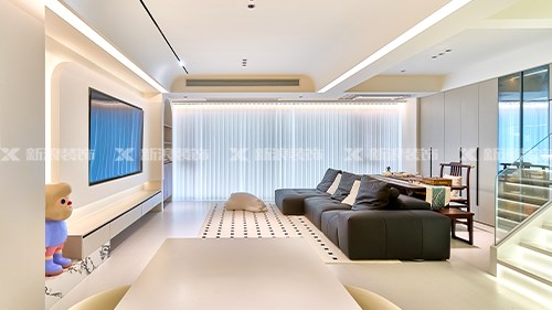 125㎡現(xiàn)代復式 時尚摩登，盡顯高級質感|長沙全屋整裝