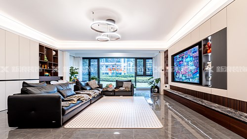189m²意式精裝定制實(shí)景，7w搞定典雅實(shí)用家|長沙全屋整裝