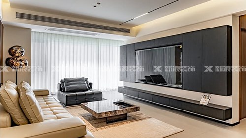 長沙130m²現(xiàn)代簡約新家落地 高級感滿滿|長沙全屋整裝