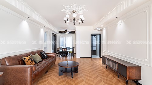 長沙128m²法式復古宅 19w全包落地，美翻|長沙全屋整裝